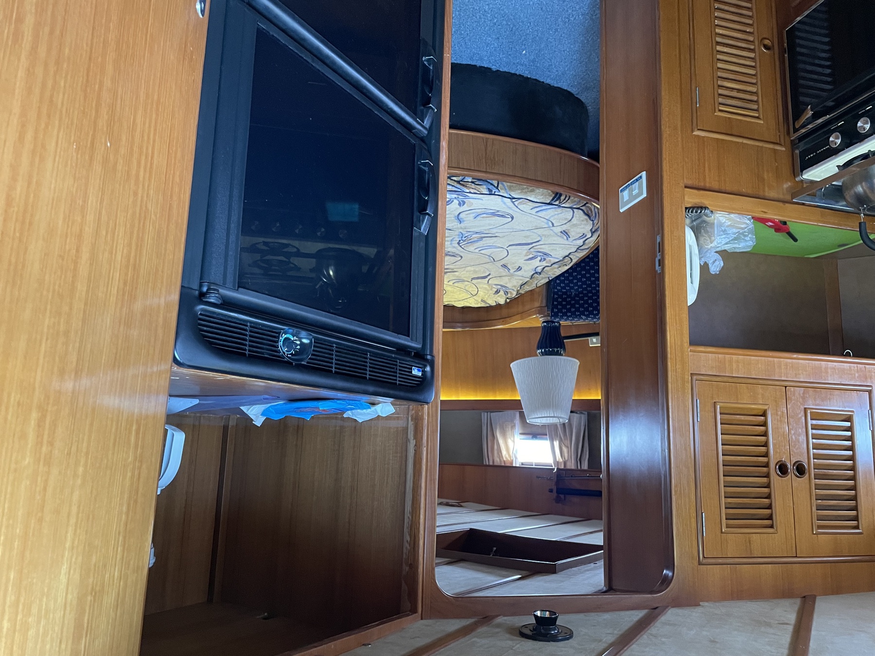 Aft deck detail
